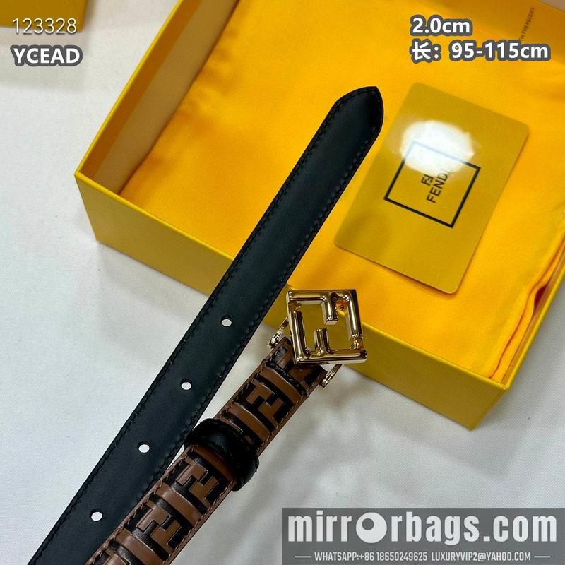 Fendi belt 20mmX95-115cm 8L15