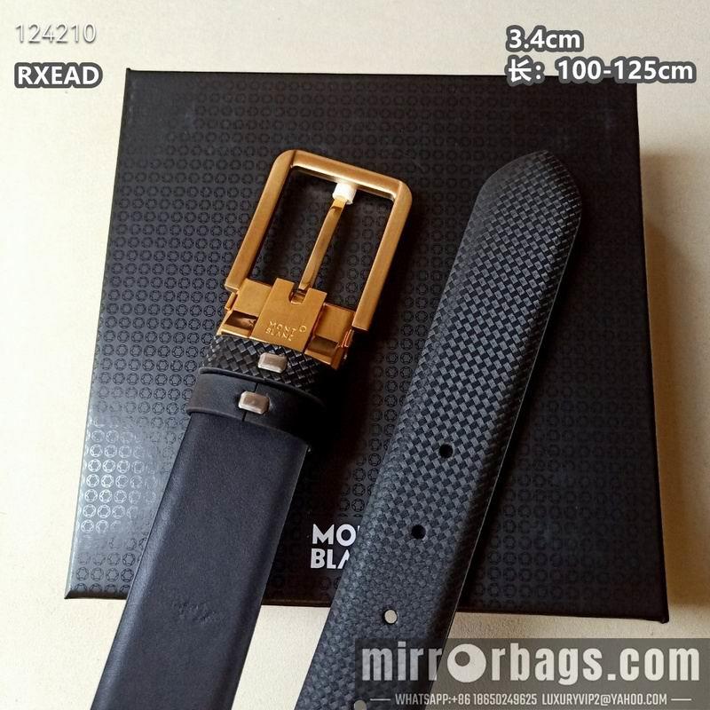 Montblanc belt 34mmX100-125cm 8L07