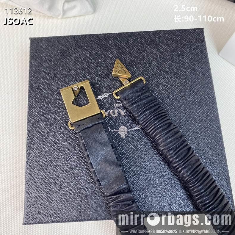 Prada belt 25mmX90-110cm 8L082501