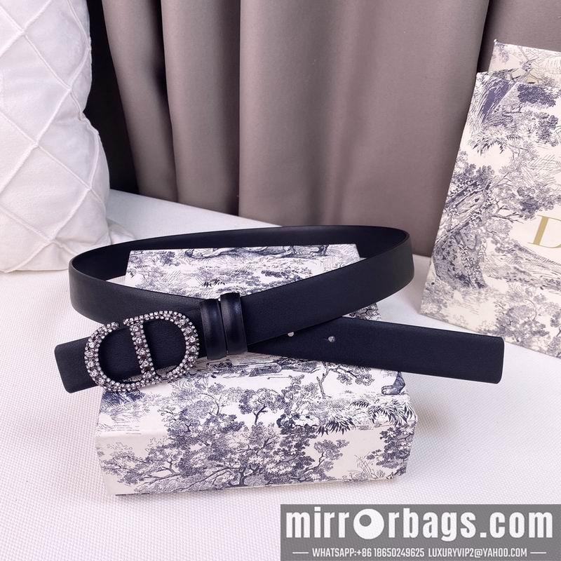 Dior belt 30mmX95-115cm 7D33