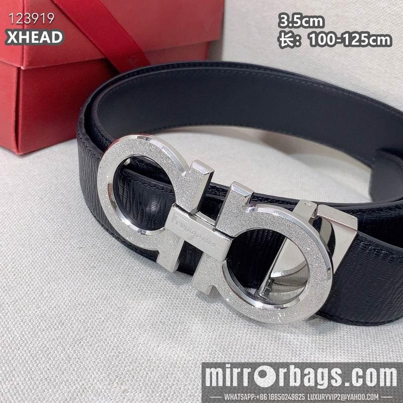 Ferragamo belt 35mmX100-125cm 8L37