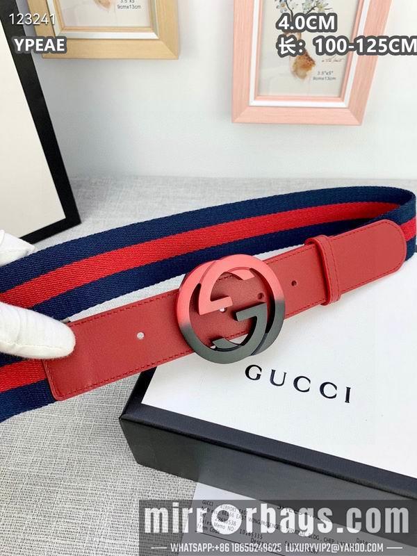 Gucci belt 40mmX100-125cm 8L135
