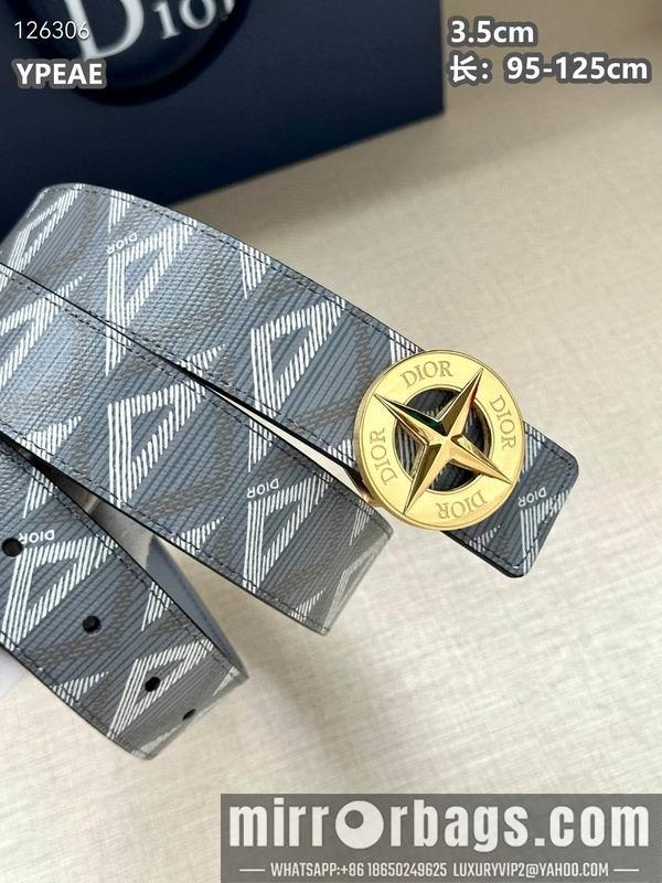 Dior belt 35mmX95-125cm 8L18