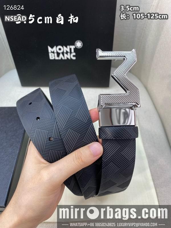 Montlanc belt 35mmX105-125cm 8L59