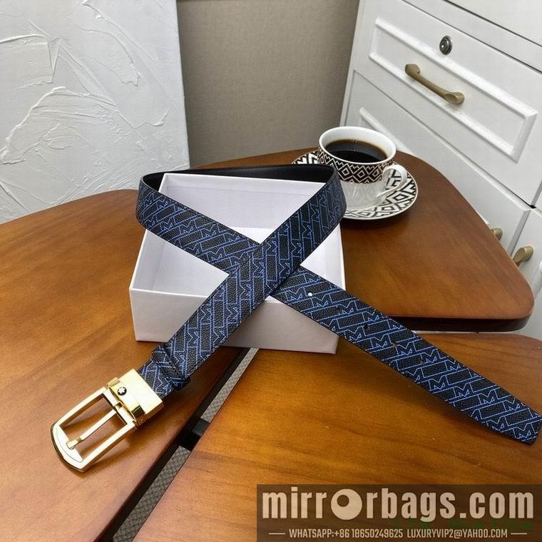 Montblanc Belt 35mmX95-125cm 7D03