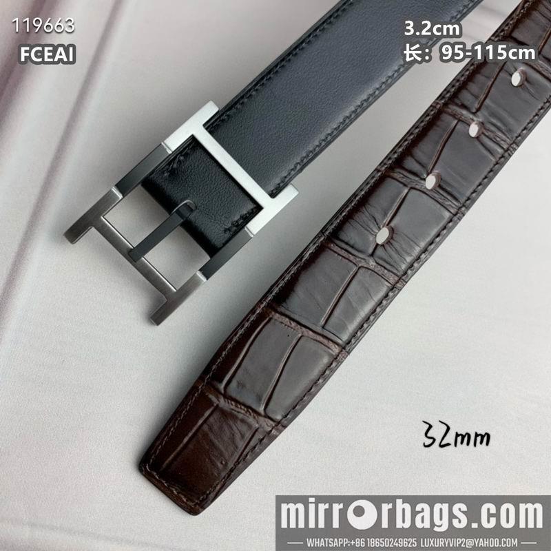 Hermes belt 32mmX95-115cm 8L040805