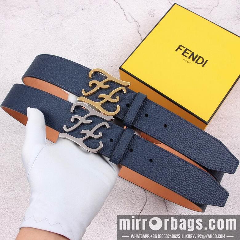 Fendi Belt 38mmX95-125cm 7D81