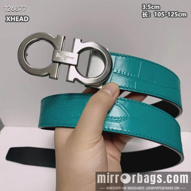 Ferragamo belt 35mmX105-125cm 8L111