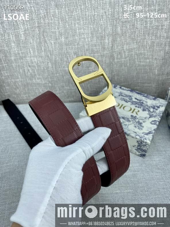 Dior Belt 35mm 95-125cm 8L08