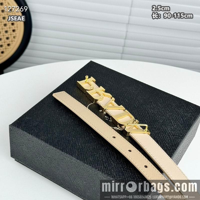 Prada belt 25mmX90-115cm 8L04