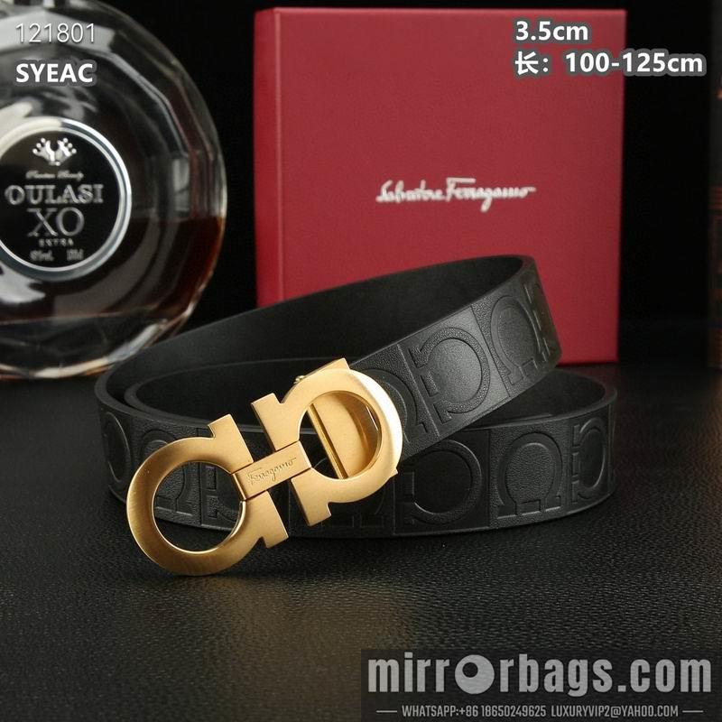 Ferragamo belt 35mmX100-125cm 8L72