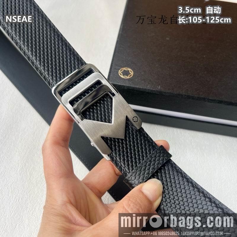 Montlanc belt 35mmX100-125cm 8L72