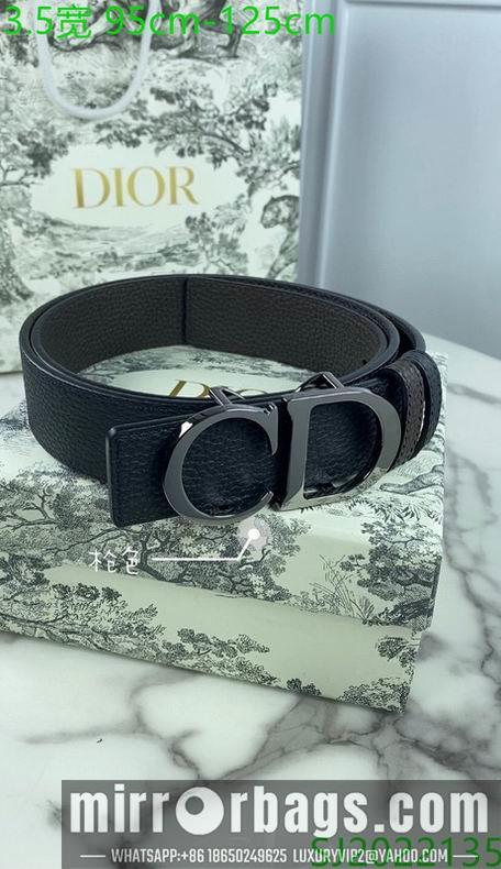Dior belt 35mmX95-125cm 7D01