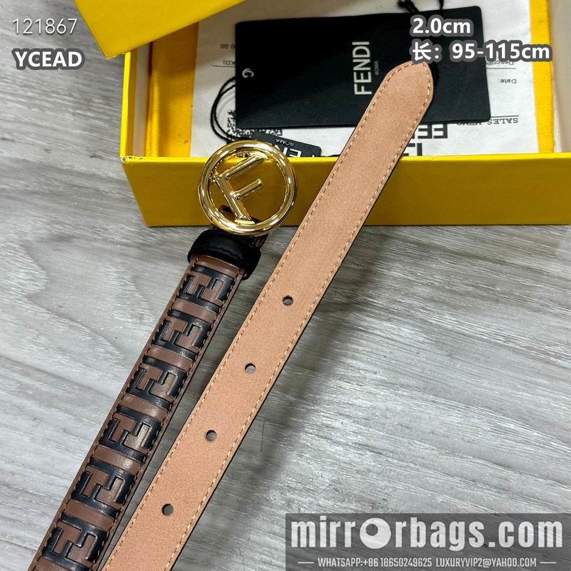 Fendi belt 20mmX95-115cm 8L20