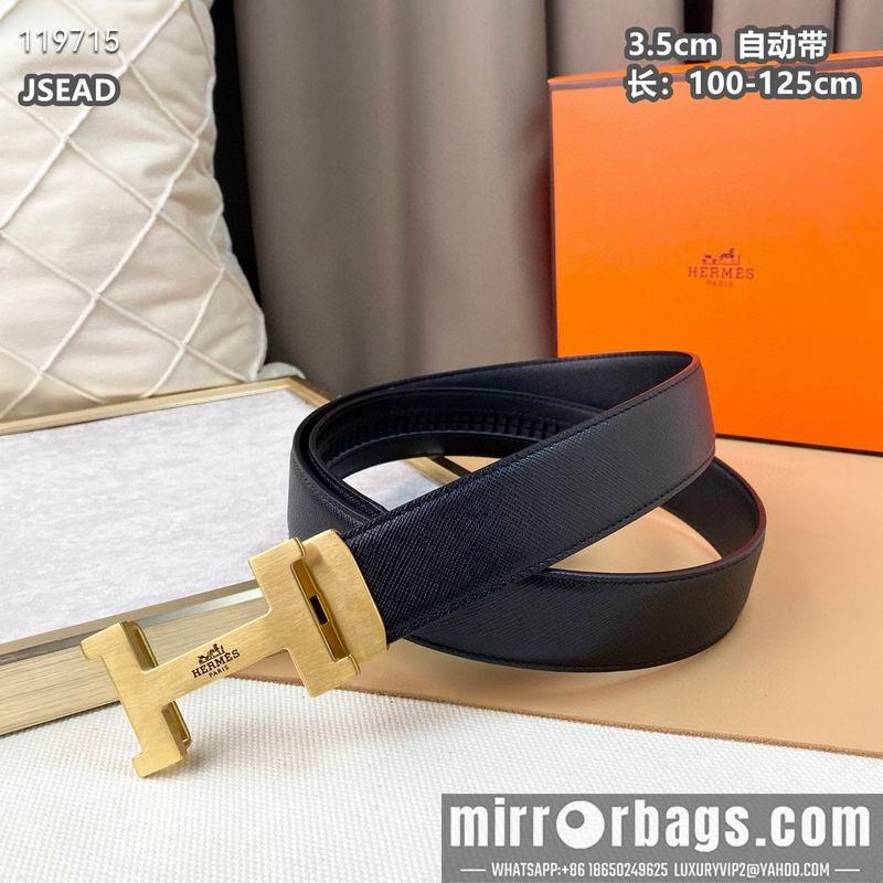 Hermes belt 自动带35mmX100-125cm 8L040802