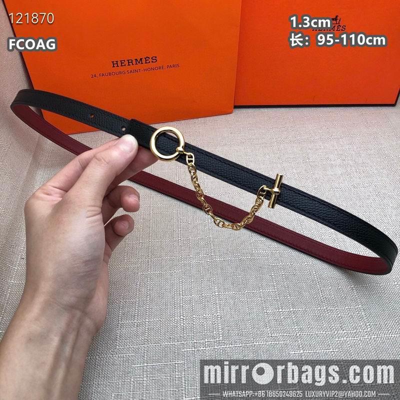 Hermes belt 13mmX95-110cm 8L10
