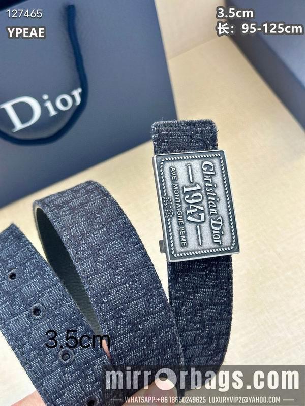 Dior belt 35mmX95-125cm 8L33
