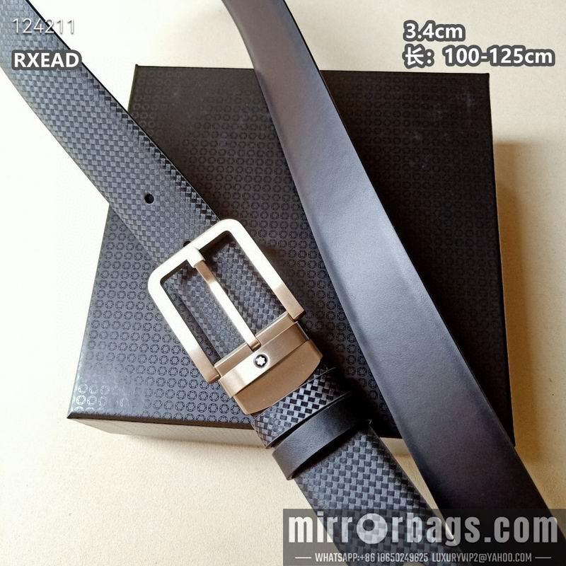 Montblanc belt 34mmX100-125cm 8L07