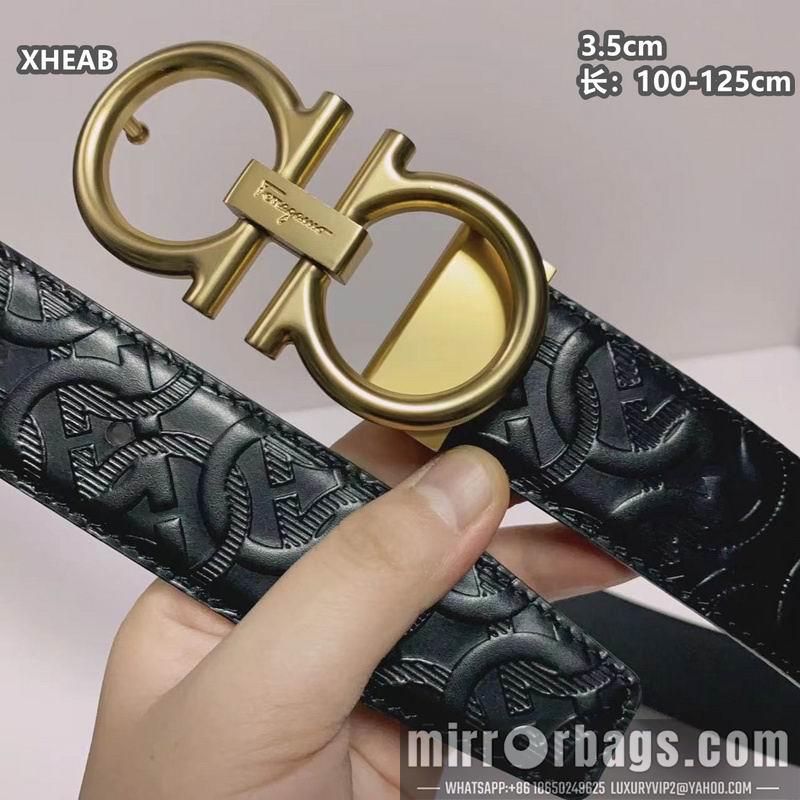 Ferragamo belt 35mmX100-125cm 8L153