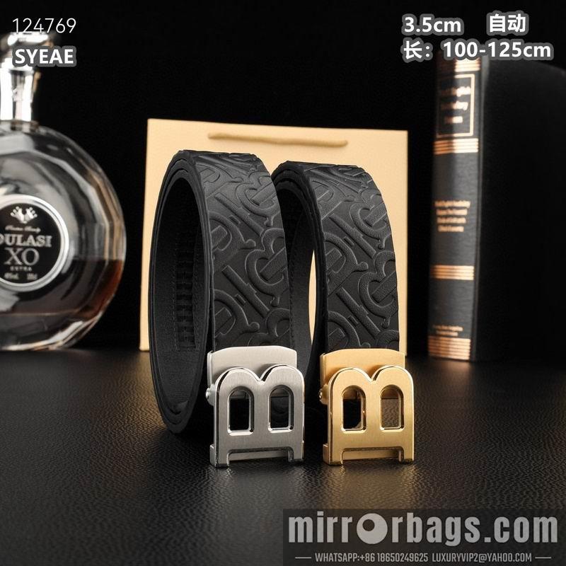 Burberry belt 35mmX100-125cm 8L75
