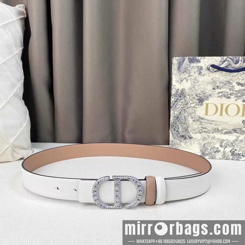 Dior belt 30mmX95-115cm 7D33