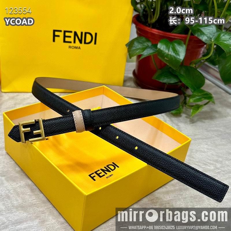 Fendi belt 20mmX95-115cm 8L16