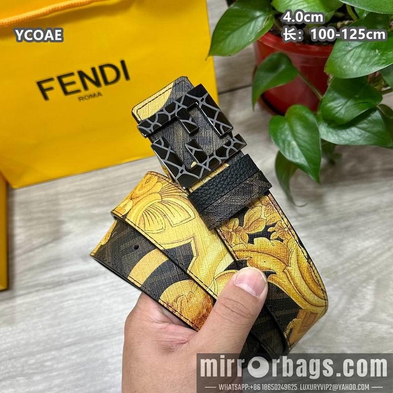 Fendi belt 40mmX100-125cm 8L149