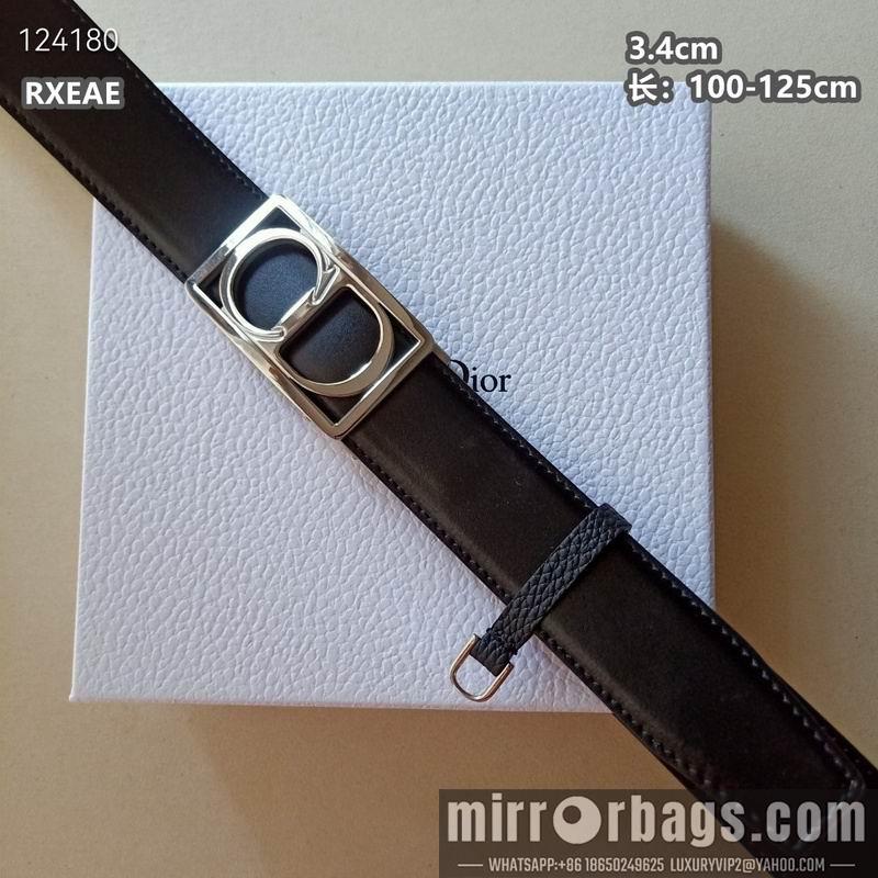 Dior belt 34mmX100-125cm 8L05