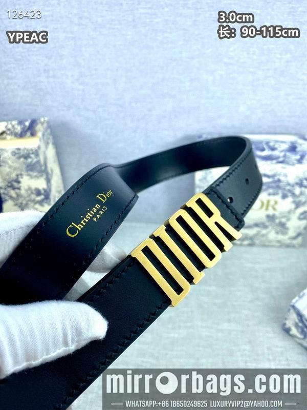 Dior belt 30mmX90-115cm 8L111003