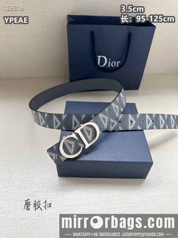 Dior belt 35mmX95-125cm 8L16
