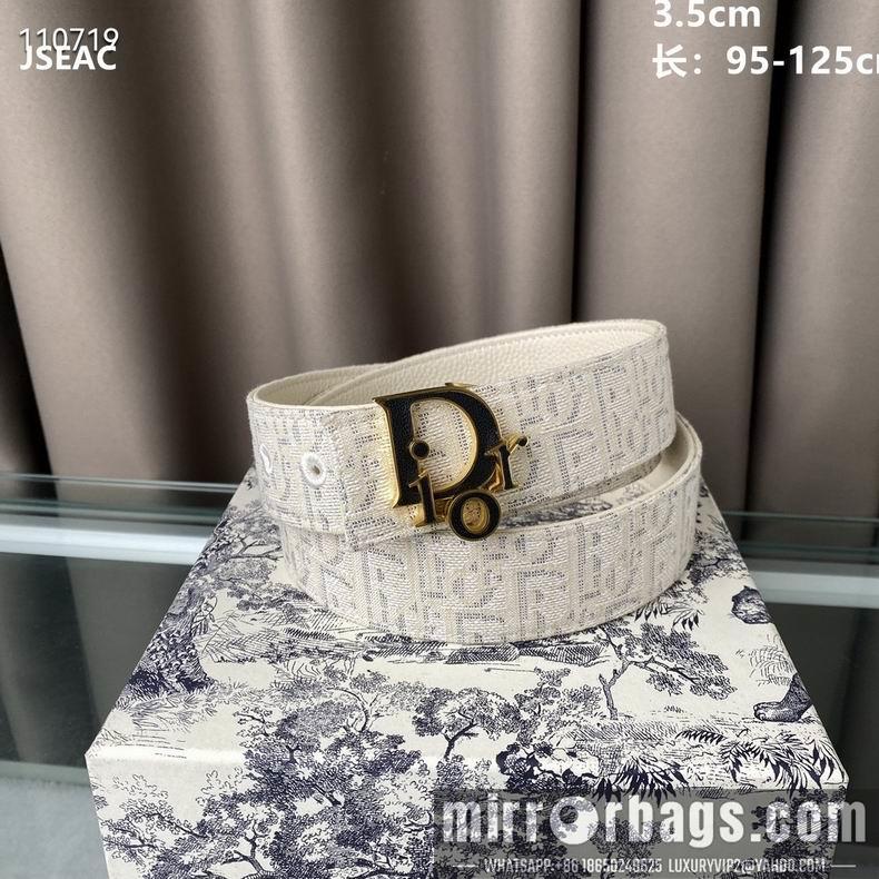 Dior Belt 35mm 95-125cm 8L02