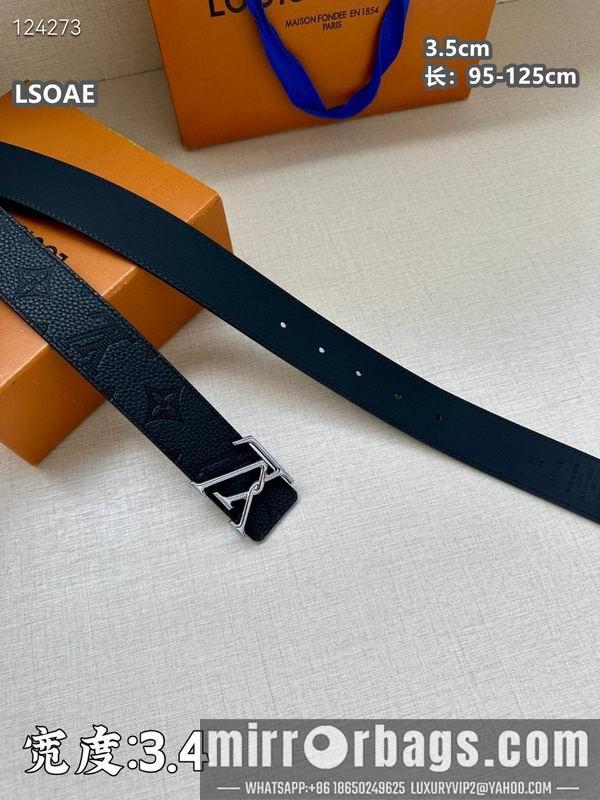 LV belt 35mmX95-125cm 8L09