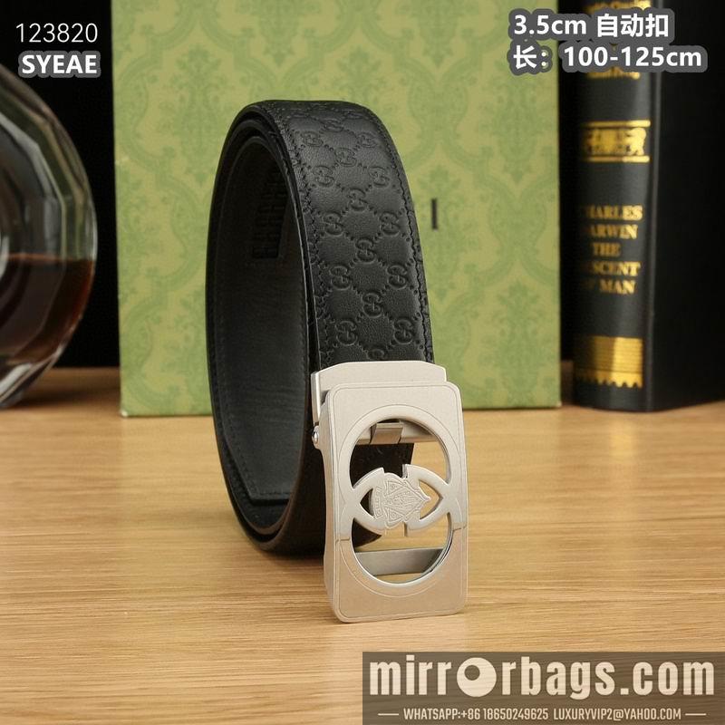 Gucci belt 35mmX100-125cm 8L48