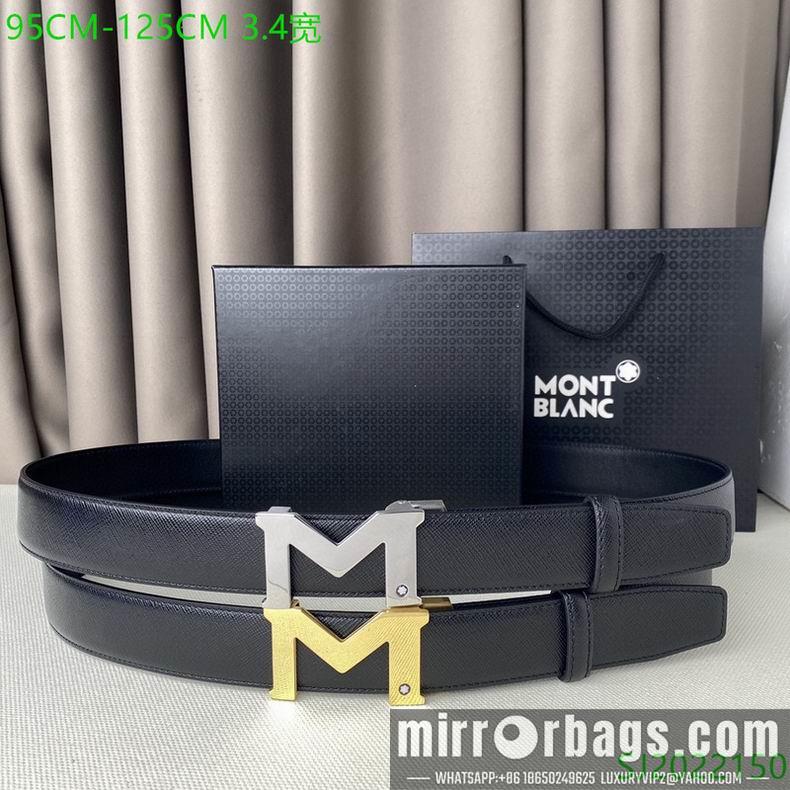 Montblanc Belt 34mmX95-125CM 7D26