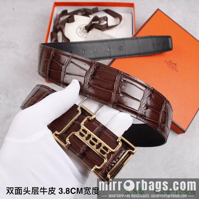 Hermes Belt 38mmX95-125cm 7D98
