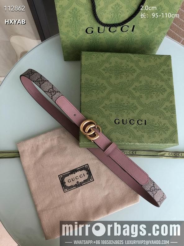 Gucci belt 20mmX95-110cm 8L04