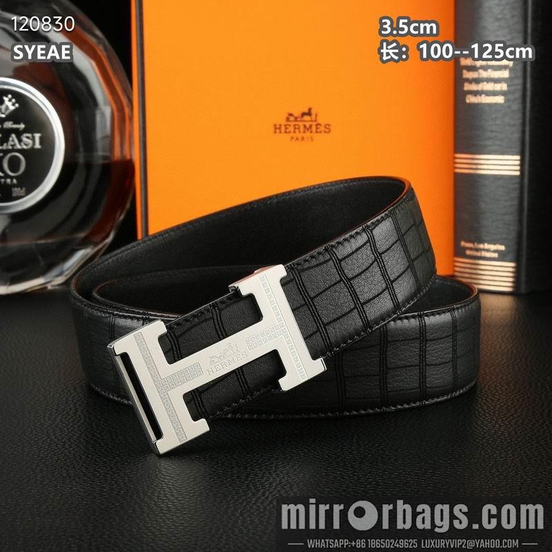Hermes belt 35mmX100-125cm 8L072001