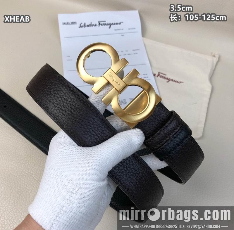 Ferragamo belt 35mmX105-125cm 8L126