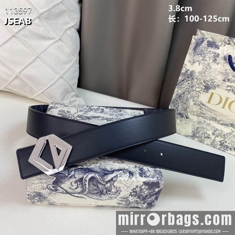 Dior belt 38mmX100-125cm 8L02