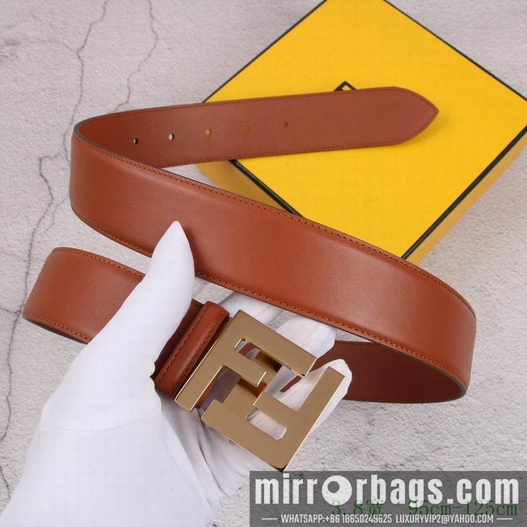 Fendi Belt 38mmX95-125cm 7D123