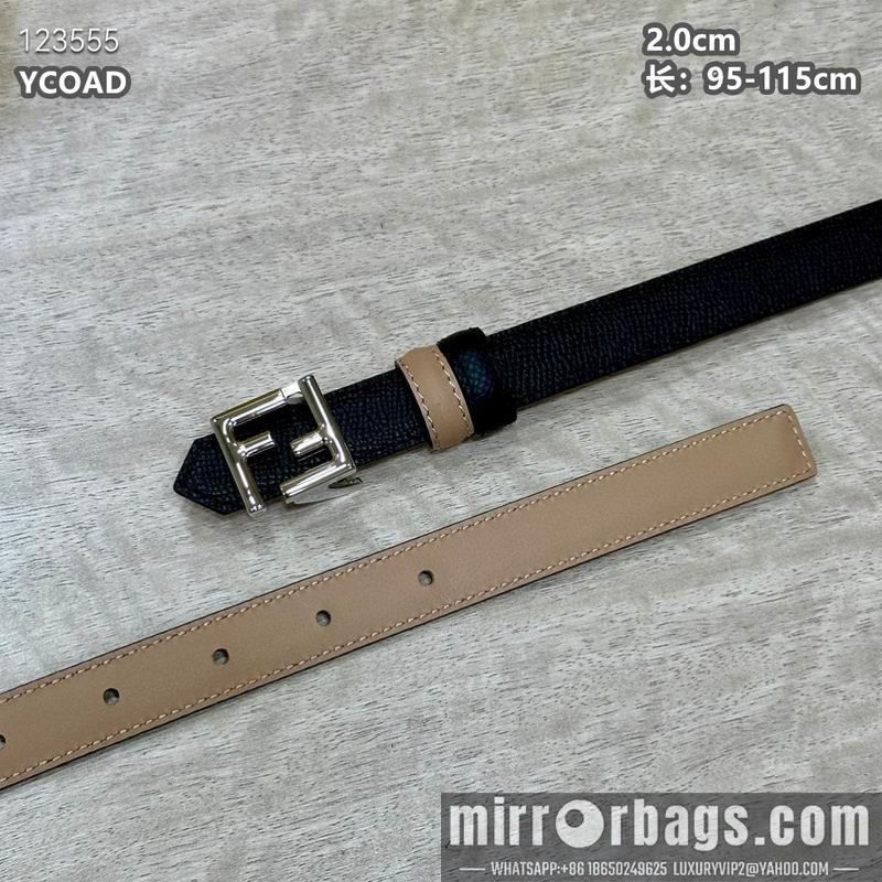 Fendi belt 20mmX95-115cm 8L16