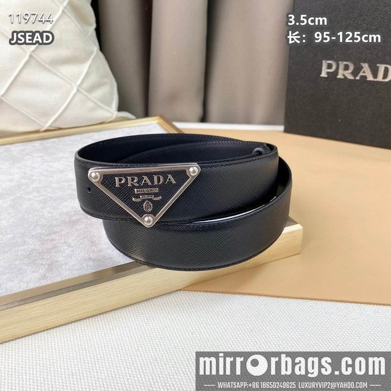 Prada belt 35mmX95-125CM 8L16