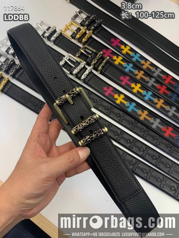 Chrome Hearts belt 38mmX100-125cm 8L16