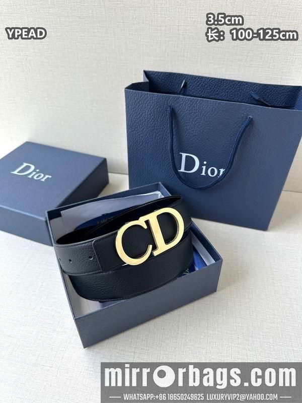 Dior belt 35mmX100-125cm 8L36