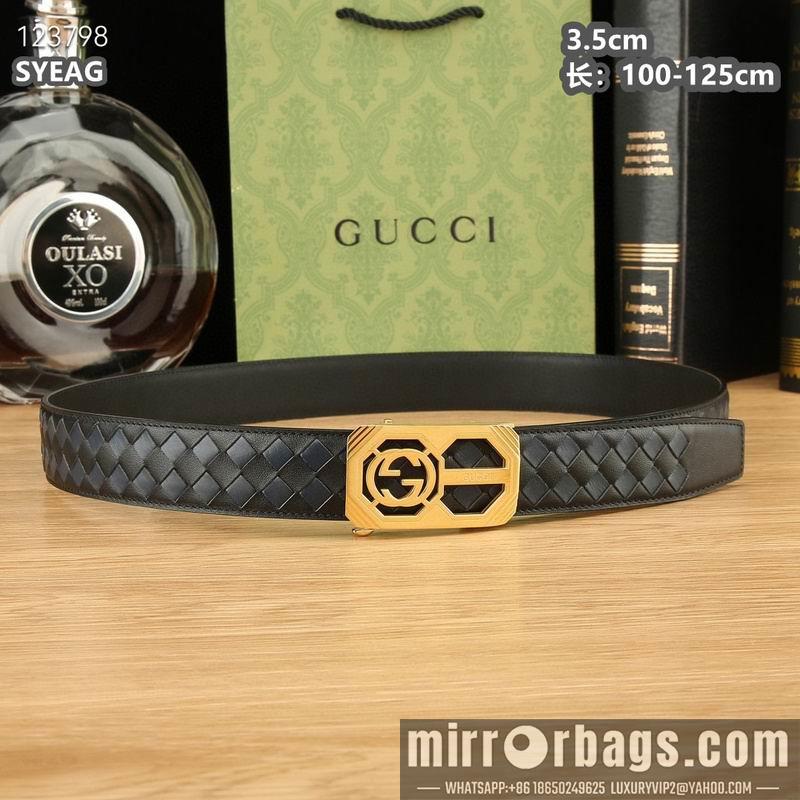 Gucci belt 35mmX100-125cm 8L35