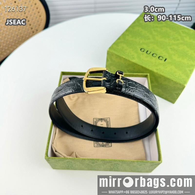 Gucci belt 30mmX90-115cm 8L01