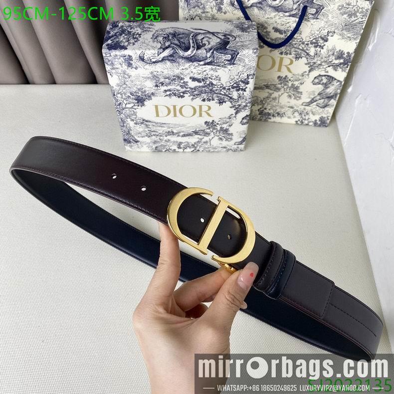Dior belt 35mmX95-125cm 7D08