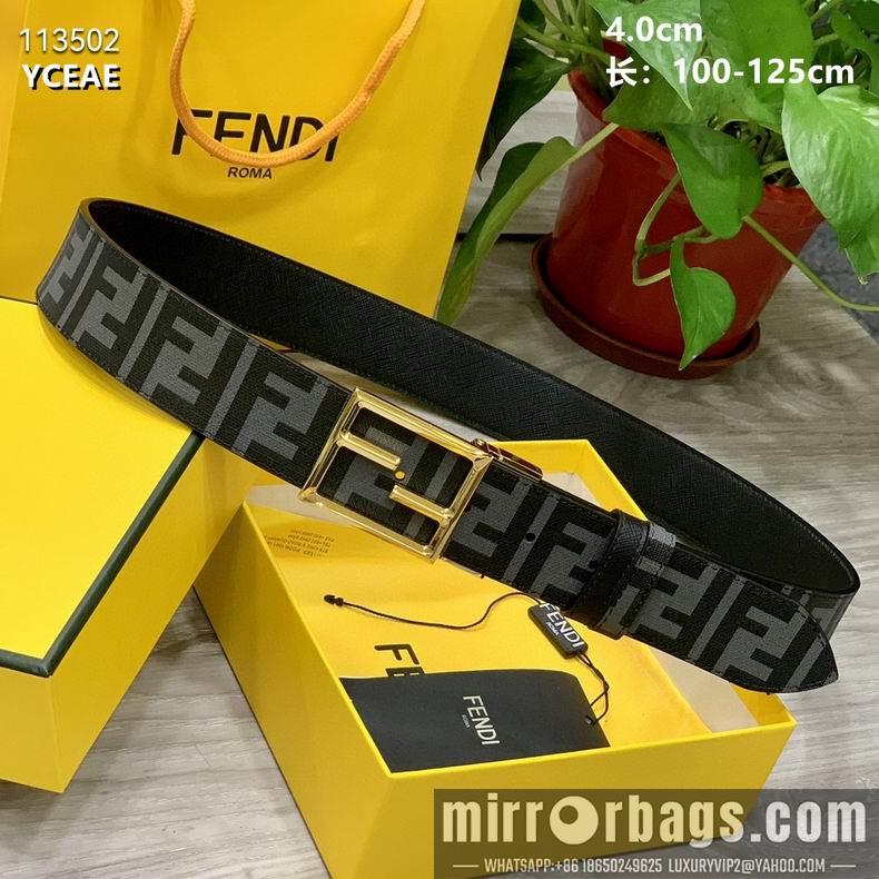 Fendi Belt 40mmX100-125cm 8L59