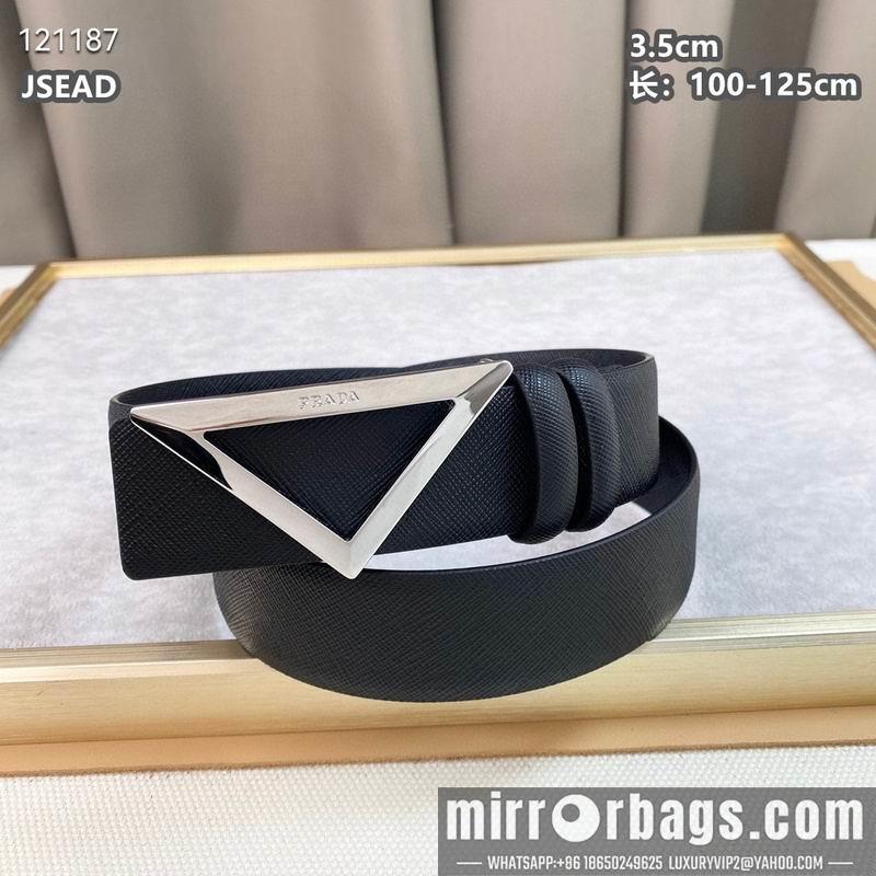 Prada belt 35mmX100-125cm 8L41