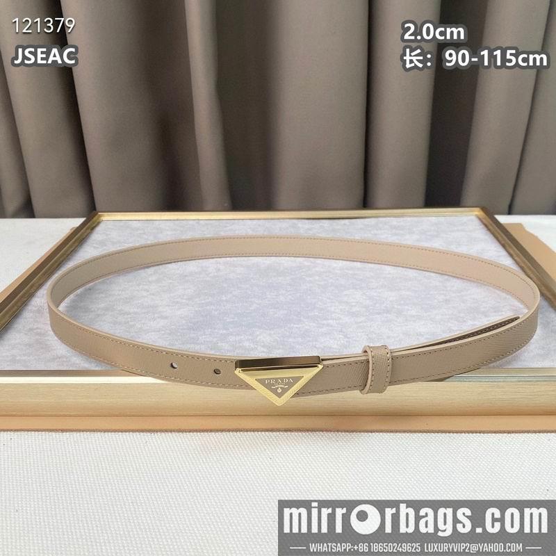 Prada belt 20mmX90-115cm 8L04